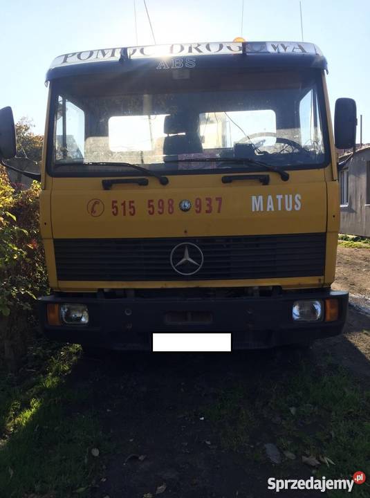 autolaweta Mercedes Benz 814 możliwa zamiana Tujsk