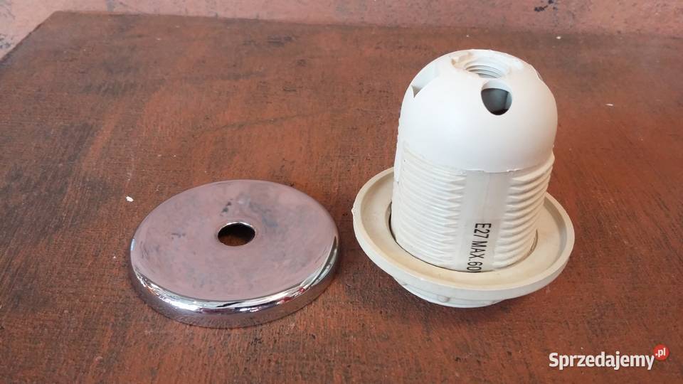 Podkładka pod oprawkę E27 do lamp osłonka odcienie szarości Warszawa sprzedam