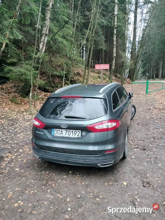 FORD Mondeo Titanium kombi 17r 20 TDCi 180 Bi kamera cofania Motoryzacja Nysa