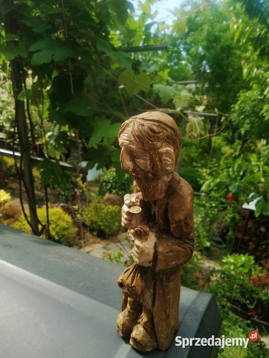 Figurka Żyda na szczęście Rękodzieło małopolskie Bochnia