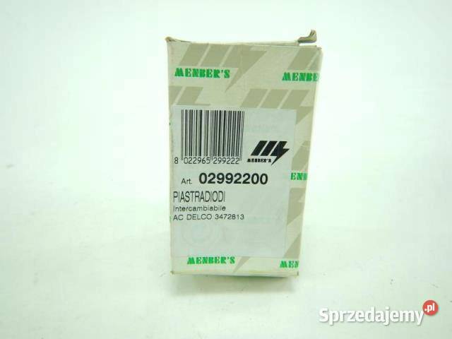 02992200 PROSTOWNIK ALTERNATORA