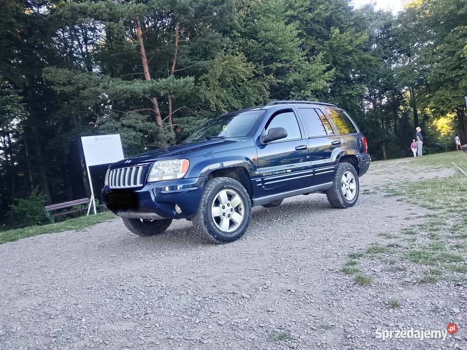 Jeep Grand Cherokee 27 CRD 2003 Automat 4x4 Rok produkcji 2003 Limanowa sprzedam