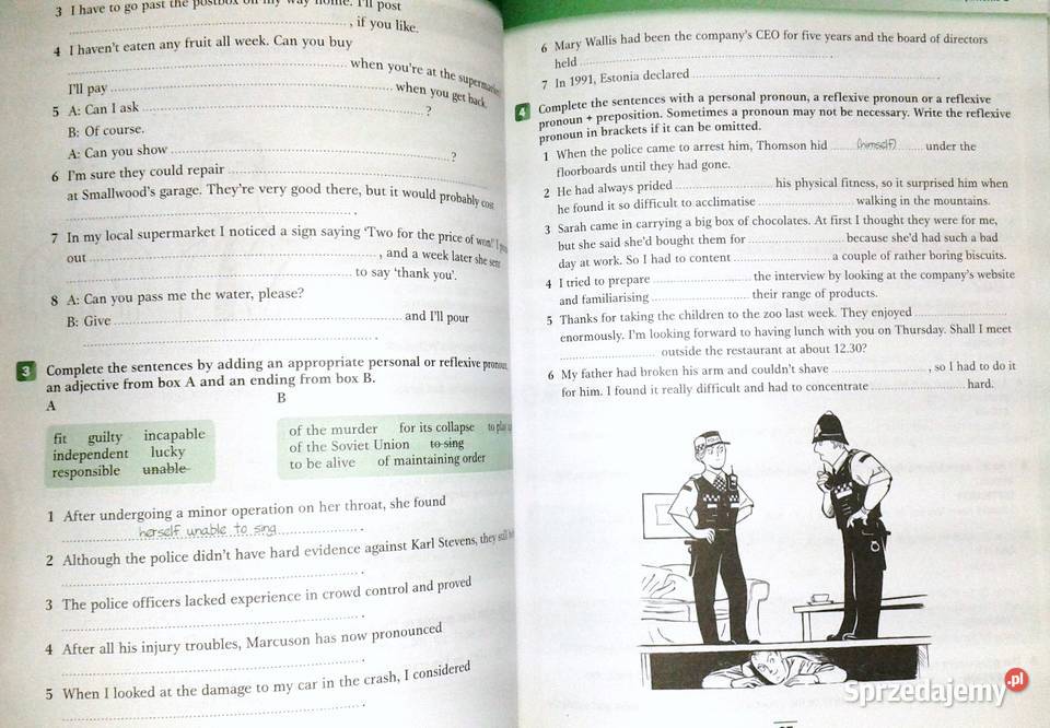 Grammar for CAE and proficiency with answers sprzedam