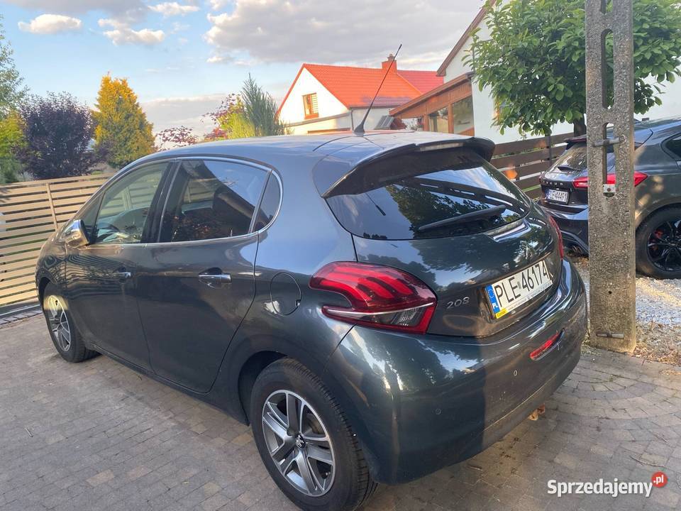 Peugeot 208 2017 16 Bluehdi ledCarPlay kamera komputer pokładowy wielkopolskie Leszno