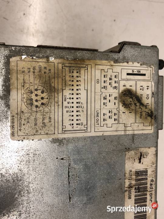 RADIO AUDI A4 B6 8E0035192 0005 ODTWARZACZ podkarpackie sprzedam