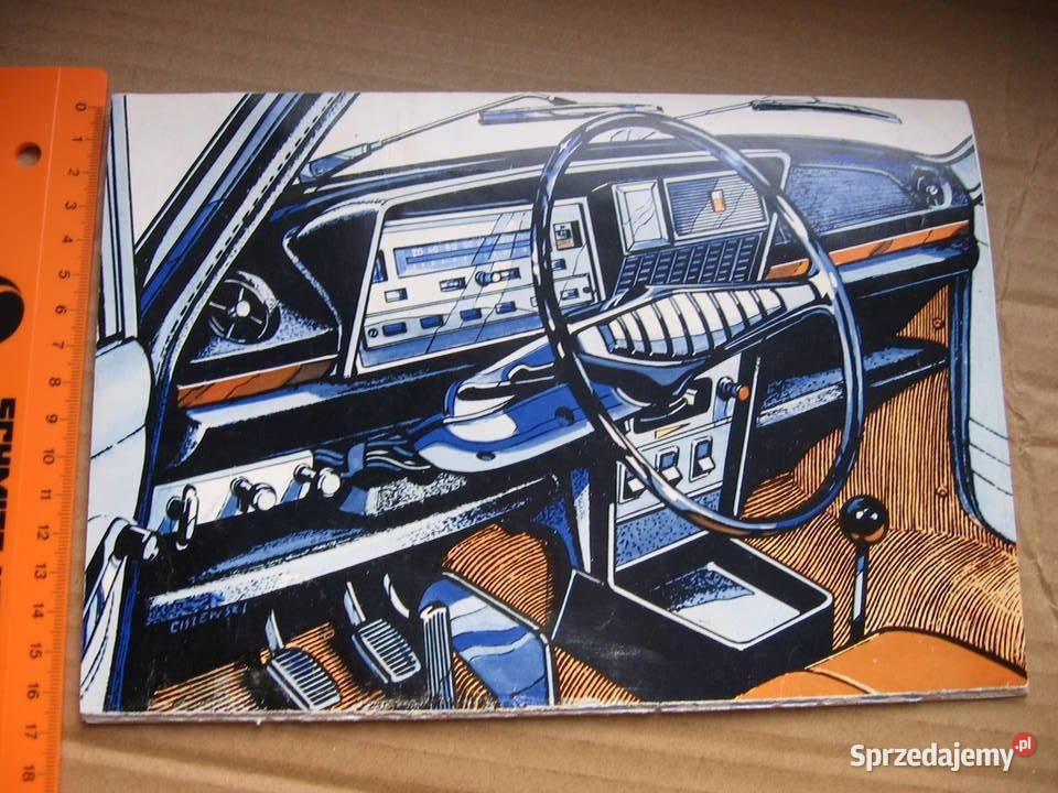 Polski FIAT 125p folder prospekt FSO POLMO auto Przemyśl