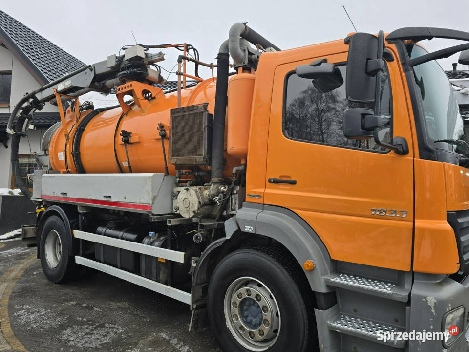 Mercedes AXOR 4X2 WUKO Asenizacyjny FFG Elegant klimatyzacja
