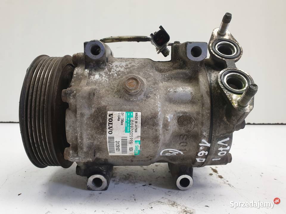 SPRĘŻARKA KLIMATYZACJI Volvo V70 III 16 D Klimatyzacja lubelskie Chełm
