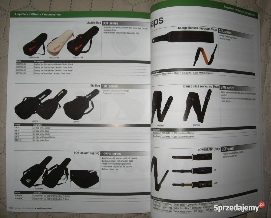 Ibanez 2022 Full Line Catalog katalog gitar Ibanez Kępice