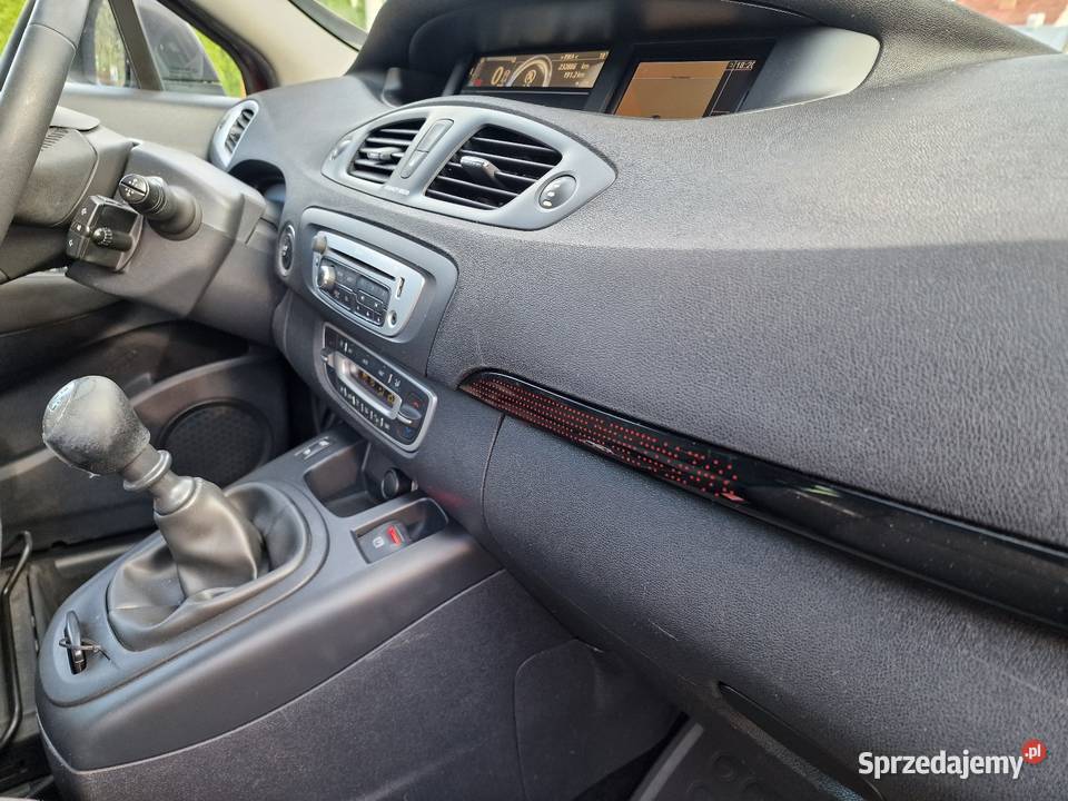 Renault Scenic III Lift 15 DCi Navi Bluetooth wiśniowy Ryglice