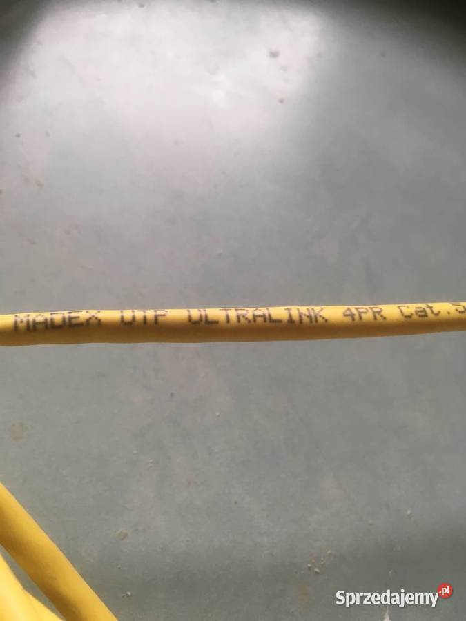 Sprzedam kabelek Patchcord UTP 4pary cat5ewtyki małopolskie
