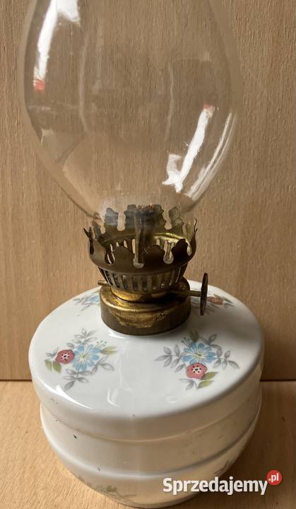 Lampa naftowa ceramika Gorzów Wielkopolski sprzedam