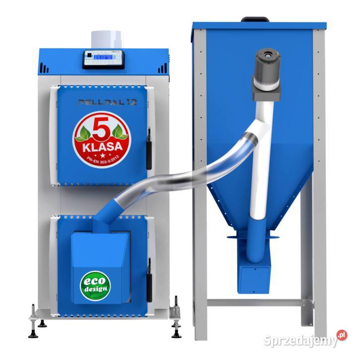 Kocioł piec co 12kW z podajnikiem na pellet sprzedam