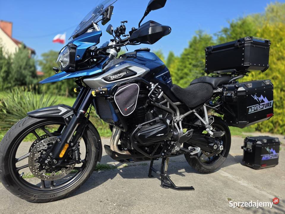 Triumph Tiger 1200 XRX 2018 Piękny kufry