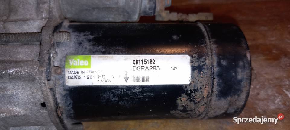 Rozrusznik Opel astra H 14 Wyposażenie elektryczne Krzeszowice sprzedam
