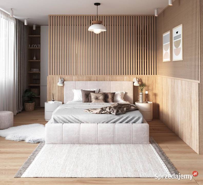 Łóżko Tapicerowane FLORIDA 90x200 120x200 Gliwice