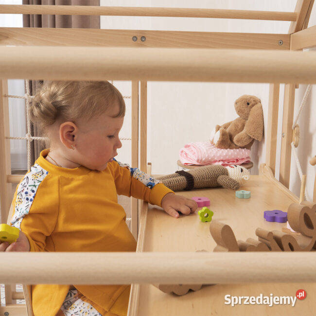 zjeżdżalnia dwustronna Skandiko drewno CE  Kraków