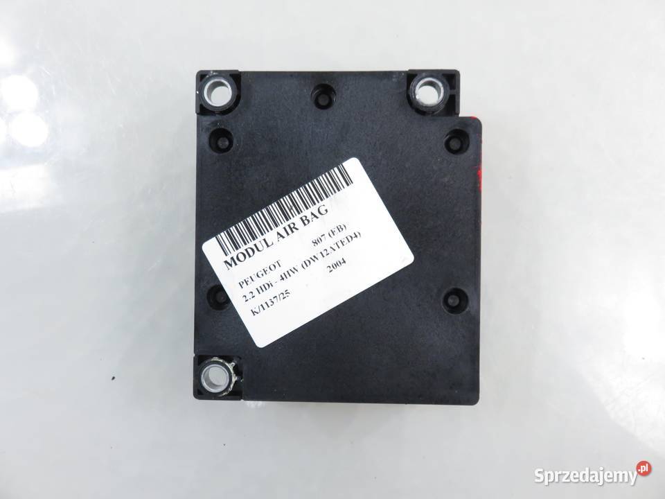 MODUŁ AIRBAG PEUGEOT 807 EB 1499801080 osobowe