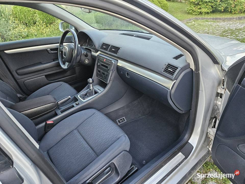 Audi A4 B7 2005r 20Tdi 140 Niski Przebieg srebrny Ryglice