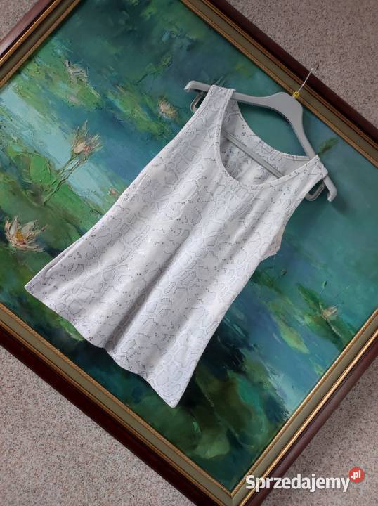 Made in italy koszulka top bluzka tshirt wężowa Kielce