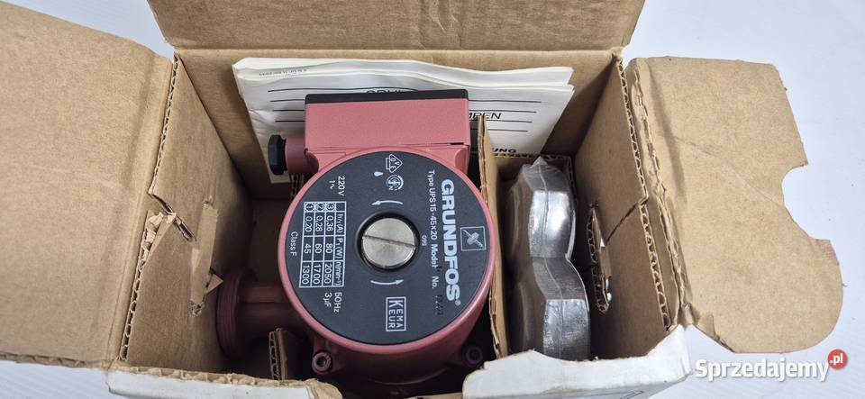 Nowa Pompa Obiegowa GRUNDFOS UPS 1545x20