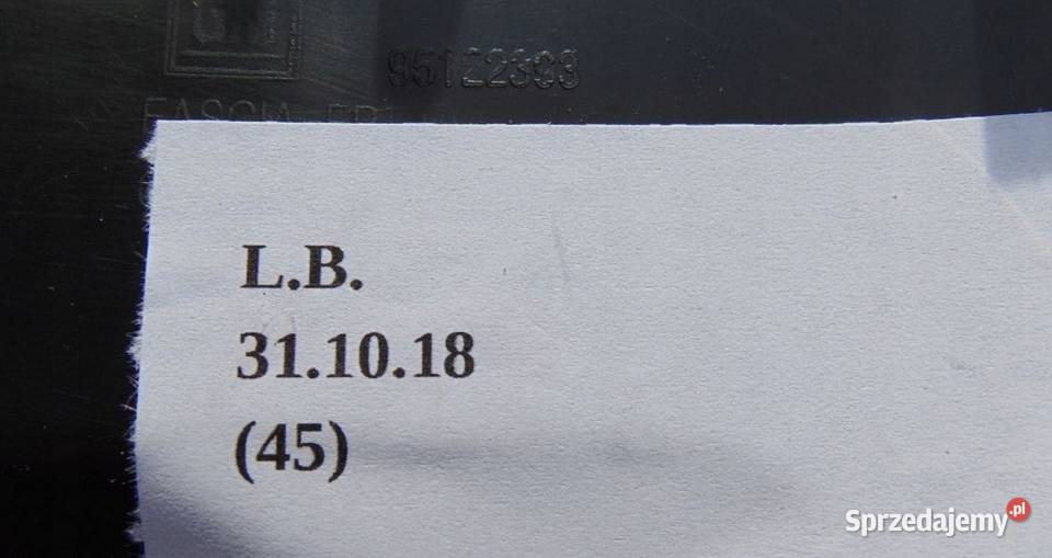ZDERZAK PRZEDNI DOKŁADKA DÓŁ OPEL MOKKA