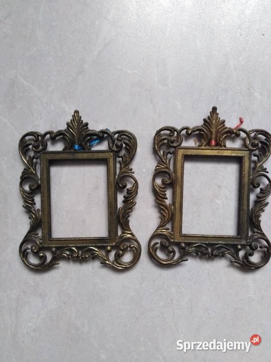 Mosiężne ramki na zdjęcia Miejsce Piastowe