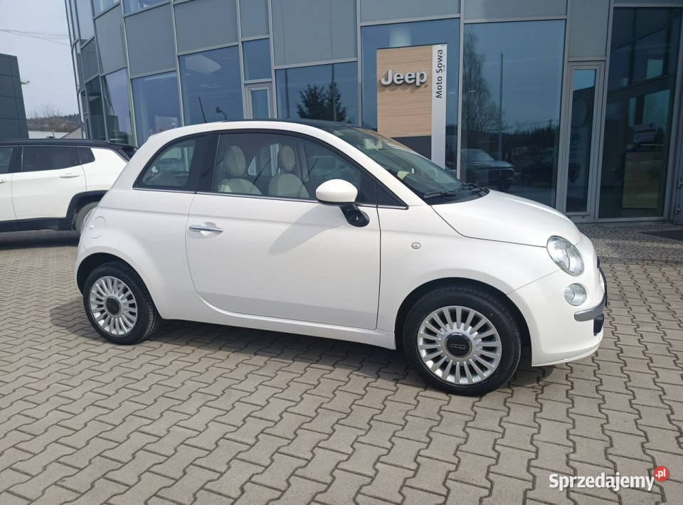 Fiat 500 Lounge 12 Lounge 69 I 2007 światła przeciwmgielne małopolskie Nowy Sącz