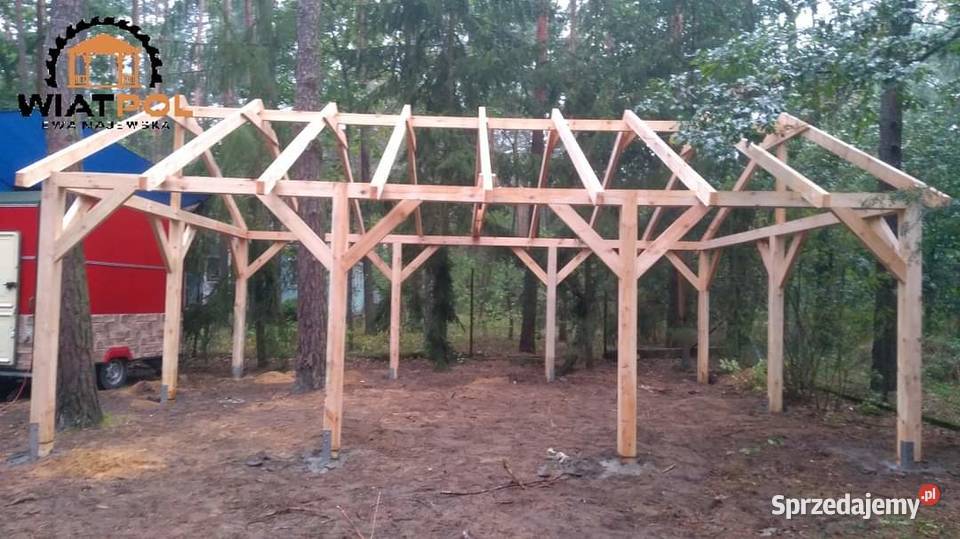 Wiata na samochód o wymiarze 12 x 6 Olsztyn