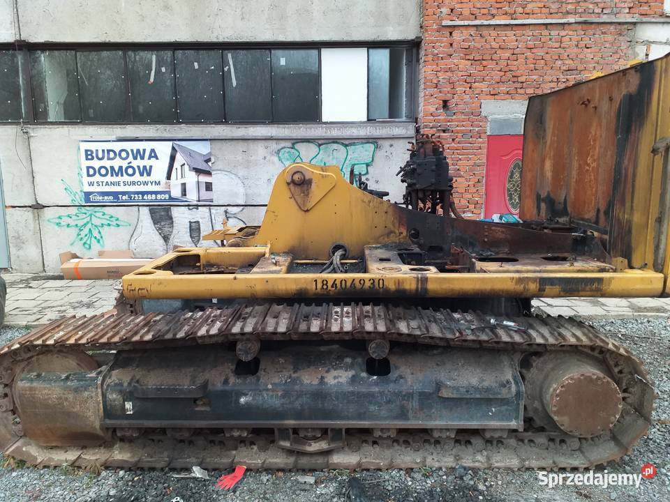 Caterpillar 316FL komplet części spalonej sprzedam