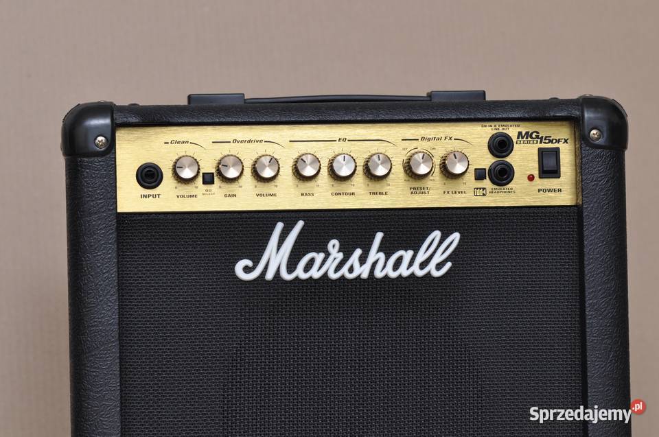 Wzmacniacz gitarowy Marshall MG 15 DFX Stan Szczecin