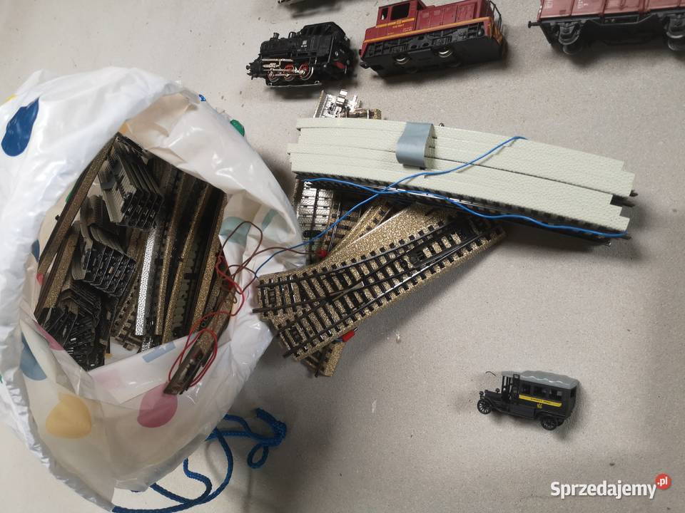 Stara kolejka elektryczna Marklin Vintage łódzkie Aleksandrów Łódzki