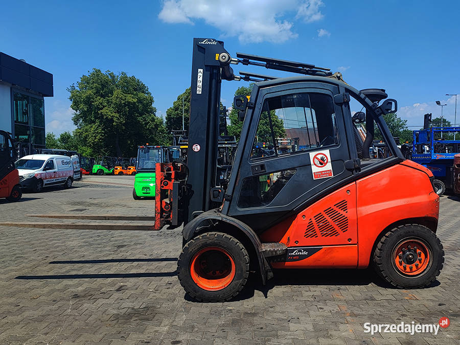 Wózek widłowy Linde H45D02 45 t triplex 586 m
