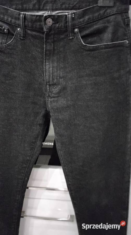 Spodnie Jeans Czarne Męskie GAP L j Nowe