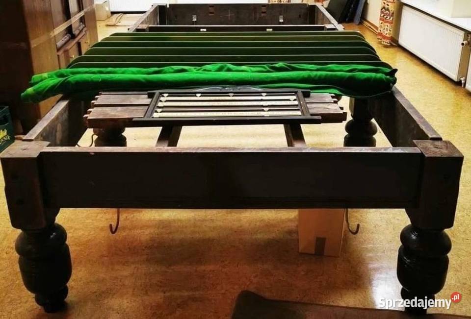 Antyczny stół bilardowy Burroughes Watts Soho Toruń