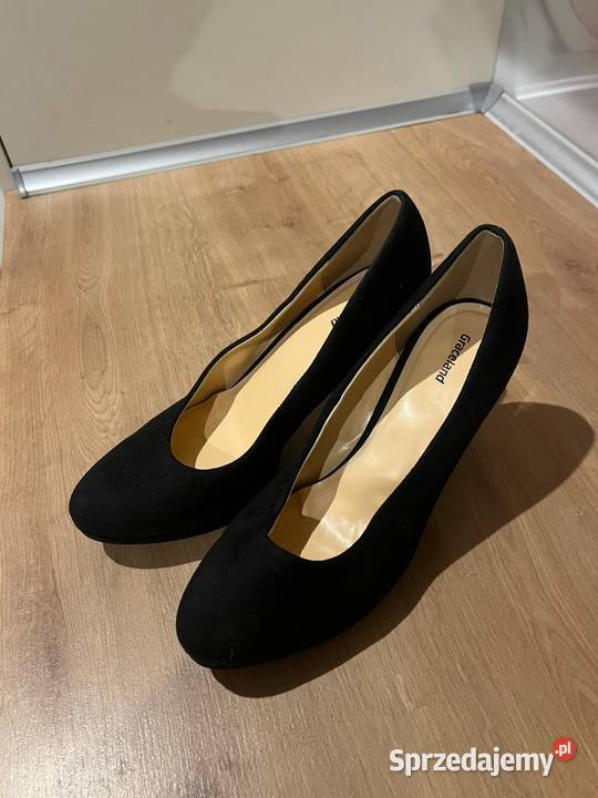 Czarne wygodne obcasy 41 Sole Comfort Gdańsk