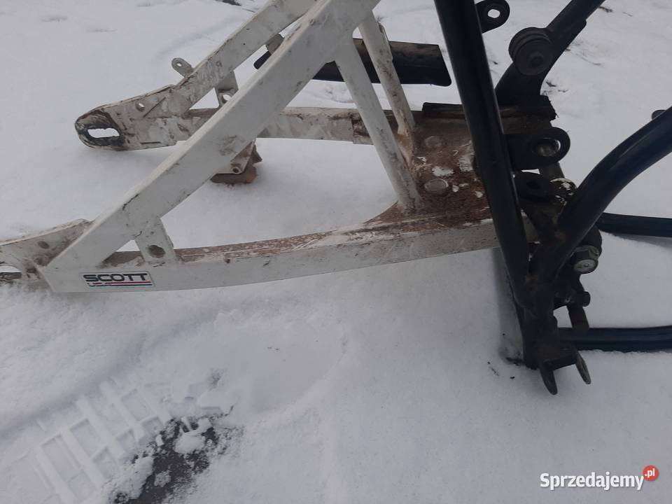 Yamaha DT 125 LC 10V rama dokumenty wahacz Elementy nadwozia