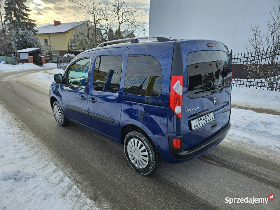 Renault Kangoo Opłacony Zdrowy Zadbany garażowany Kangoo Kisielice