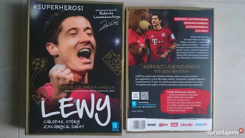 Książka Lewy Chłopak który zachwycił świat Kielce