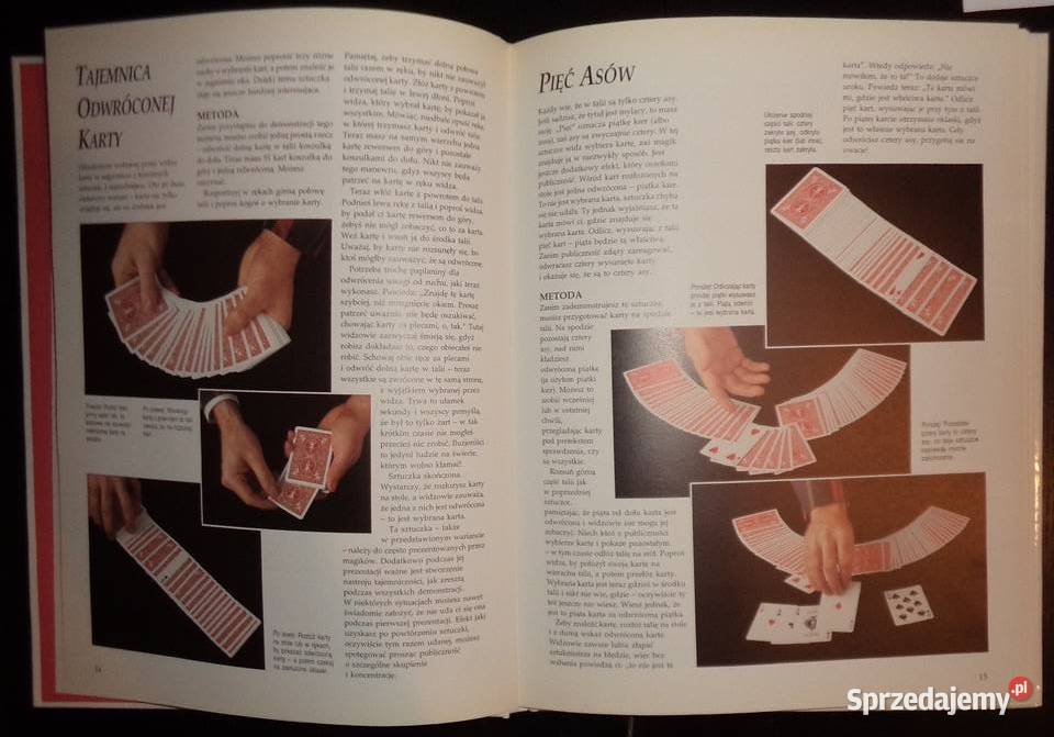 Album sztuki magiczne sztuczki nowa książka Rzeszów sprzedam