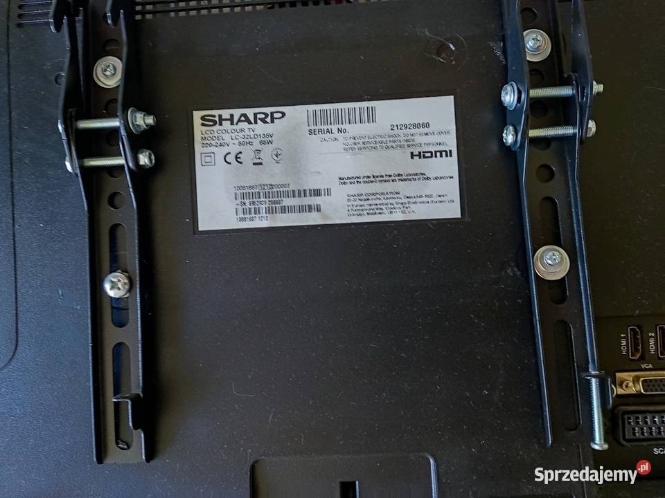 TV SHARP 32 LCD mało używany stan idealny bez LCD Telewizory dolnośląskie Wrocław