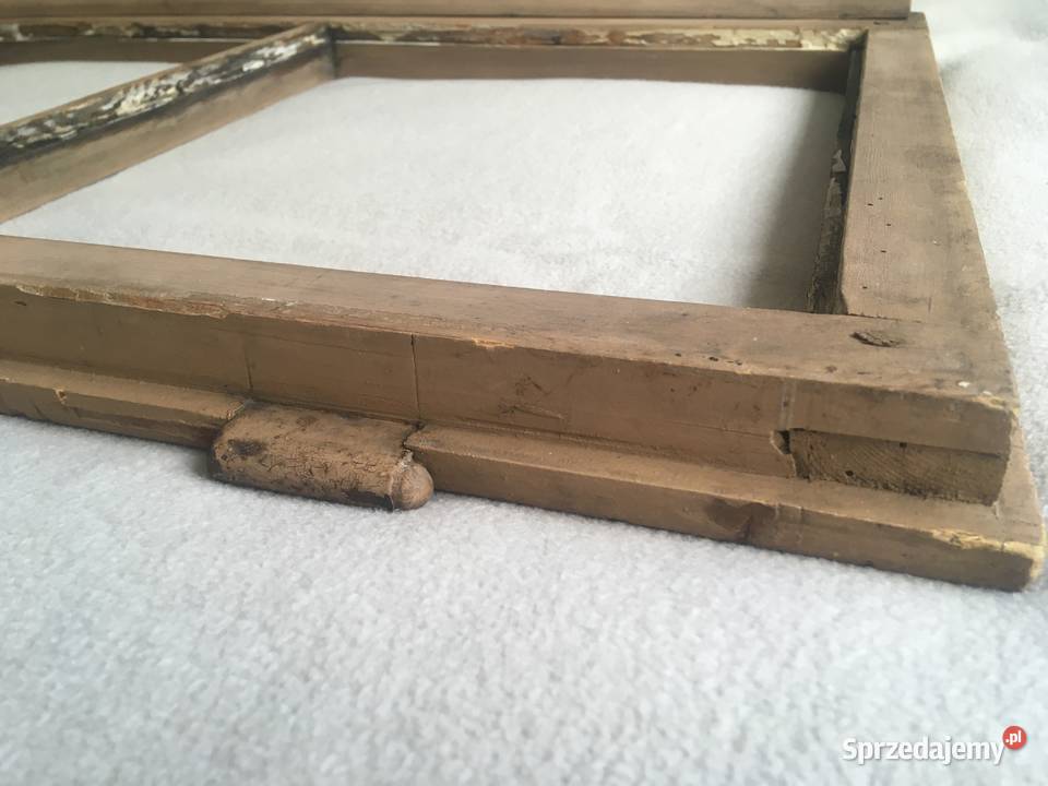 Antyk stara rama ramka drewniana Kołobrzeg