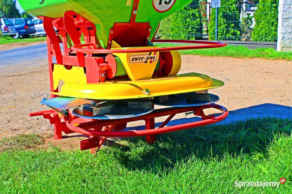 Rozsiewacz taśmowy KŁOS 600L 2 tarczowy podlaskie Łomża