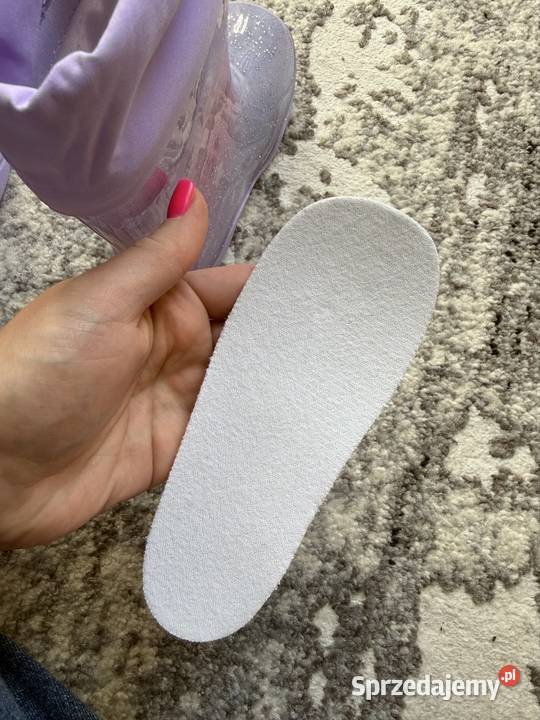 NOWE kalosze dziecięce KUROMI r25 brokatowe Szczecin sprzedam