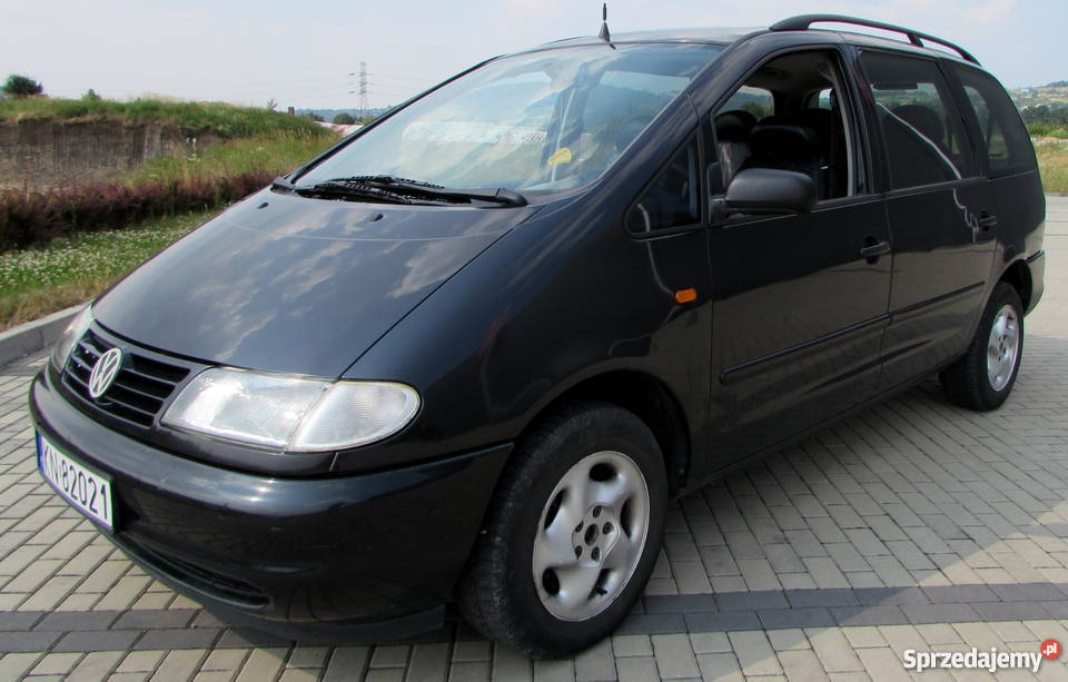 Volkswagen Sharan I 28 VR6 Carat nieuszkodzony Nowy Sącz