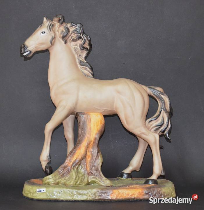 Koń figurka porcelanowa Nofi Alba Iulia 45 Środa Wielkopolska
