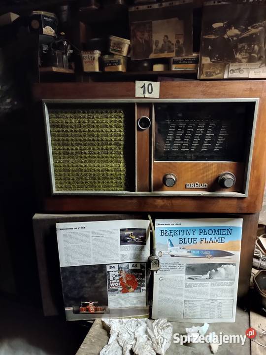 STARE RADIO DREWNO BLAUPUNKT AEG PIONIER Warszawa