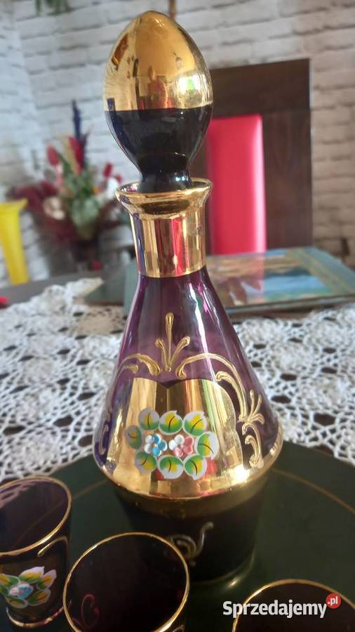 Piekny KOMPLET Bohemia Warszawa sprzedam