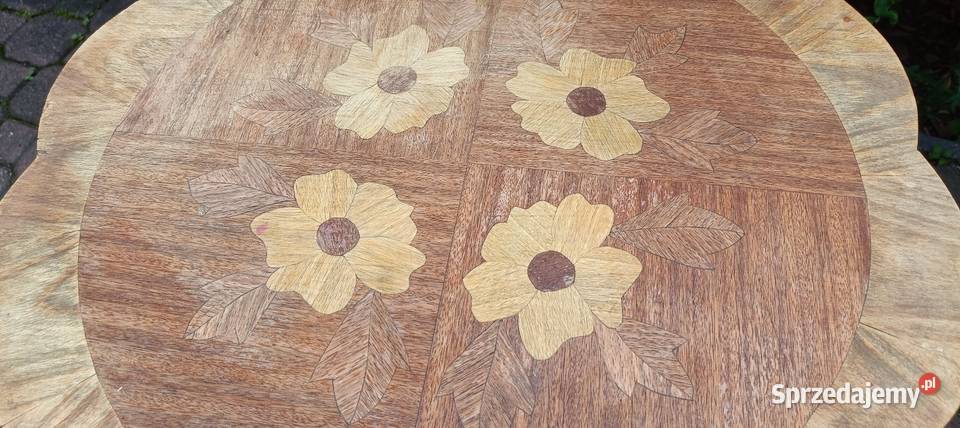 Piękny stolik kawowy Vintage mazowieckie