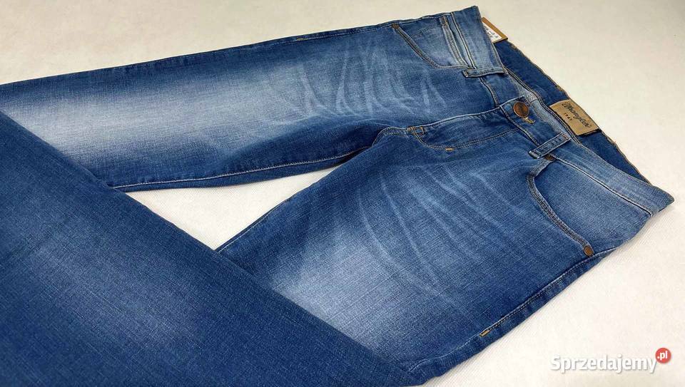 Spodnie męskie Wrangler Larston Blue W29 L34 Pisz